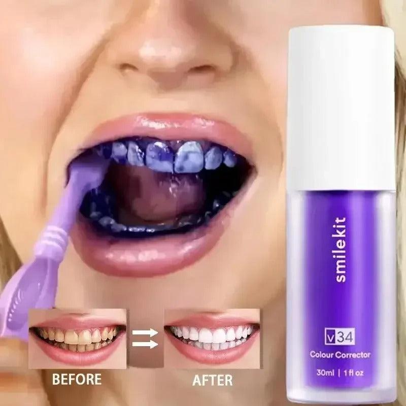 Crema Hismile v34 Morada Blanqueadora