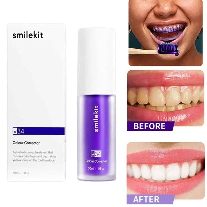 Crema Hismile v34 Morada Blanqueadora